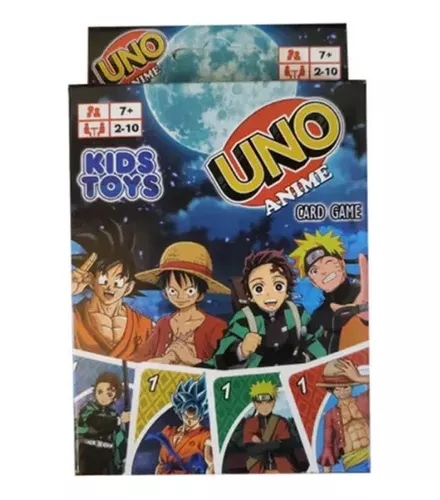 Jogo De Cartas Uno Anime