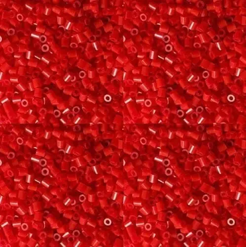 Cuentas Hama Para Planchar – 6000 Unidades, Color Naranja Neón, Tamaño Midi 5 Mm, Para Niños Desde 5 Años