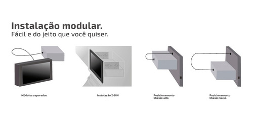 Multimídia 2din Pioneer Dmh-zs5280tv Tv Digital Bluetooth
