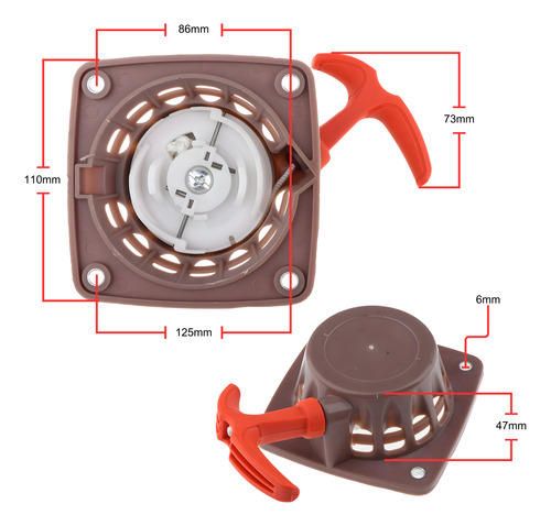 Retráctil Para Desbrozadora Gx22 Gx31 Calidad Premium