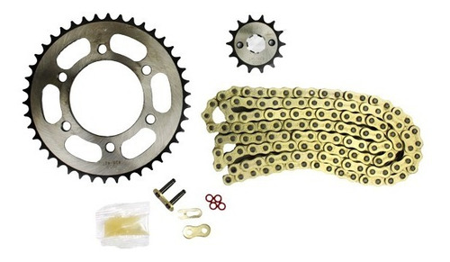 Kit Arrastre Yamaha R5 14t/42t 1055-428 128l Oring Para Moto