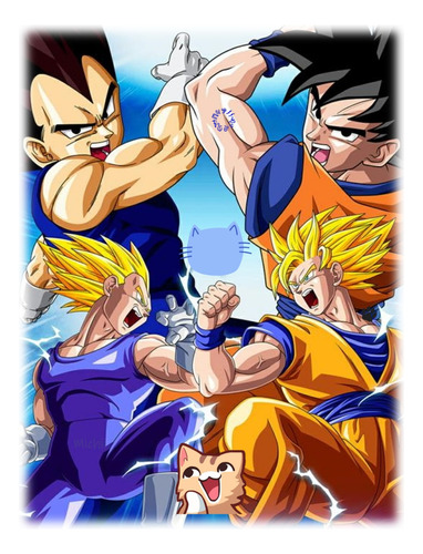 10 Libro Para Colorear Dragon Ball Tamaño Carta 16 Paginas