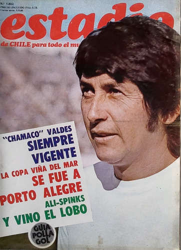 Revista Estadio N°1802 Chamaco Valdez (ee86