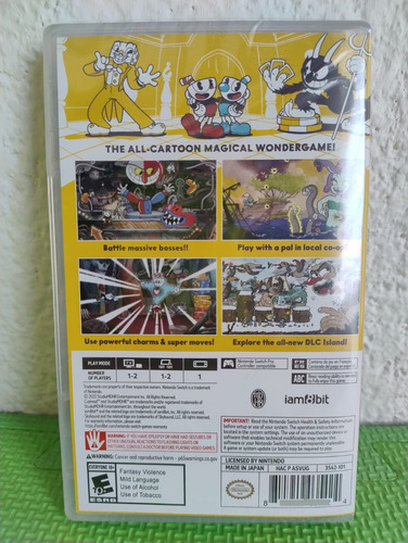 Cuphead Nintendo Switch (Usado)