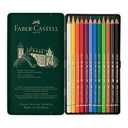 Faber Castell Polychromos - Set 12 Lápices