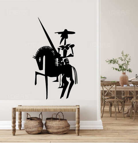 Vinilo Decorativo Don Quijote De La Mancha Pegatina 