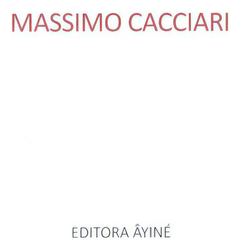 Duplo Retrato: Duplo Retrato, De Cacciari, Massimo. Editora Ayine, Capa Mole, Edição 1 Em Português