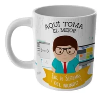 Comprar Taza Aqui Toma El Mejor Ingeniero Sistemas Tazas Profesiones