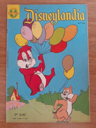 Cómic Disneylandia Año 3 Número 114 Editora Zig Zag 1964