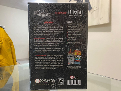 Hostage Negotia El Negociador Juego De Mesa Nuevo En Español (Usado)