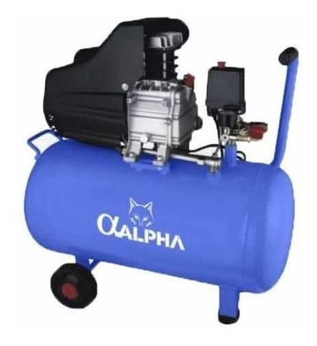 Compresor De Aire 24 Litros 2hp 220 L/m Alpha Pro 