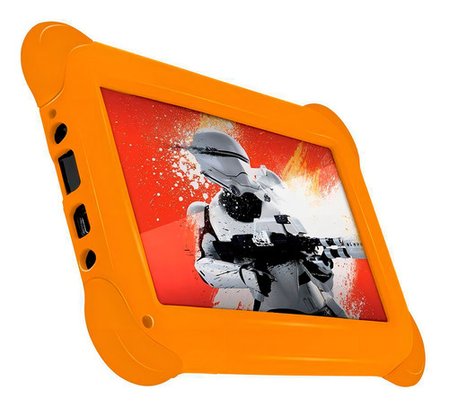 Tablet Disney Star Wars Wifi Dual Cam 8 GB Multilaser Nb238 Cor Naranja