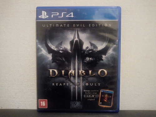 Ps4 Diablo 3 Reaper Of Souls - Ultimate Evil - Português...