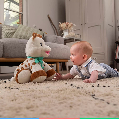 Pelúcia Bebê Infantil A Grande Amiga Girafa Sophie La Girafe