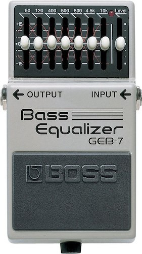 Pedal Boss Geb-7 Bass Bajo Equalizer Eq Musica Pilar