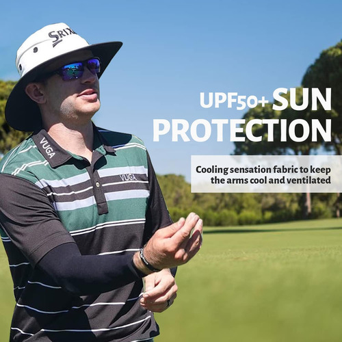 Mangas De Brazo De Protección Solar Uv Hombres Y Mujer...
