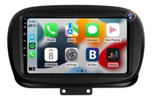 Radio 9 Pulgadas Android Auto Carplay Fiat 500x 2014-2022