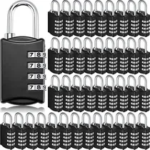 Comprar 40 Cerraduras De Combinación De 4 Dígitos, Candado