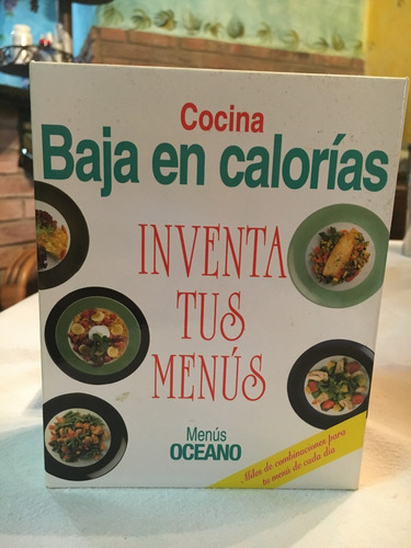 Libro Recetario Completo De Cocina Bajo En Calorias 3 En 1