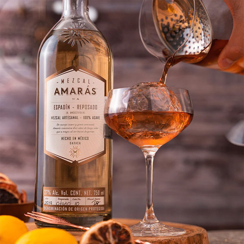 Mezcal Amaras Espadín Reposado 750 Ml - Mezcal Oaxaca