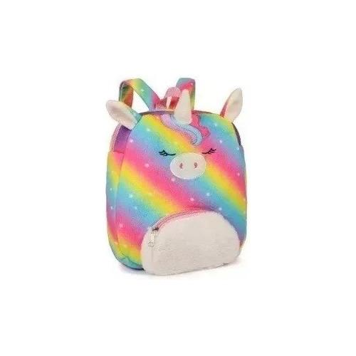 Mochila N 12 Infantil Escolar Unicornio Trendy Jeg 51319