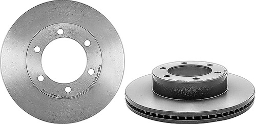 Juego 2 Discos Ventilados Delanteros Sequoia 01/07 Brembo