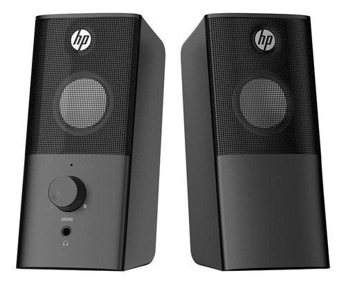 Altavoz Hp Dhs-2101 Con Conexión P2 Y Usb, 12 W, Negro