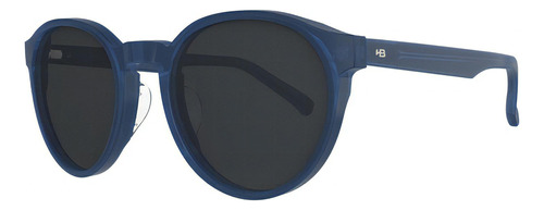 Óculos De Sol Hb Kirra Matte Ultramarine Gray Azul Fumê