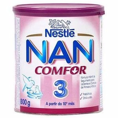 Leite Nan Comfor 3 800g (06 Latas)