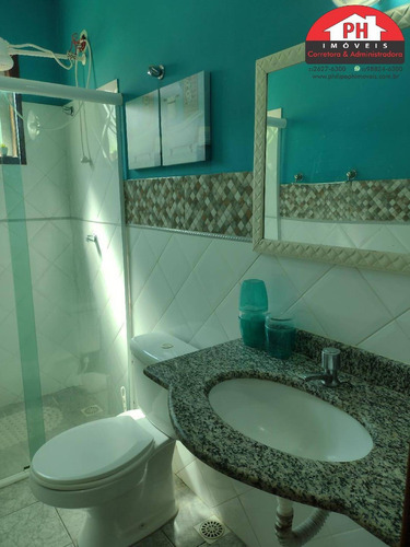 Imagem 13 de 15 de Charmosa Casa Mobiliada - Piscina & Área Gourmet - Cond. Orla Azul - 1517