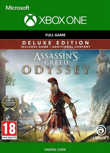 Assassin's Creed Odyssey Deluxe Edition Xbox One Código 