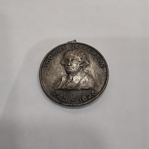 Antigua Medalla Thomas Jefferson
