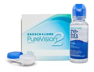 Lentes De Contacto Bausch & Lomb Purevision2 6 Pzas Mensual