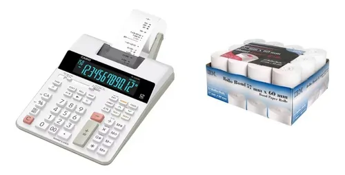 Calculadora casio con rollo sales