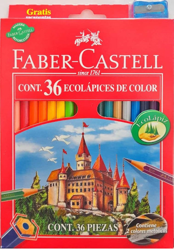 Creyones Faber-castell De 36 Piezas.