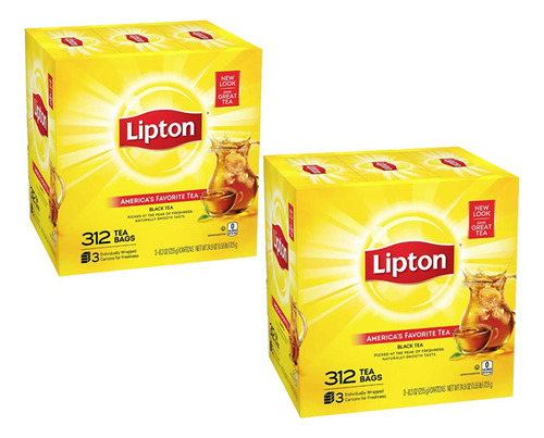 2 Te Negro Lipton X 312 - g a $296