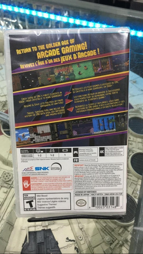 Imagen 2 de 3 de Snk 40th Anniversary Collection Switch Fisico Nuevo Sellado