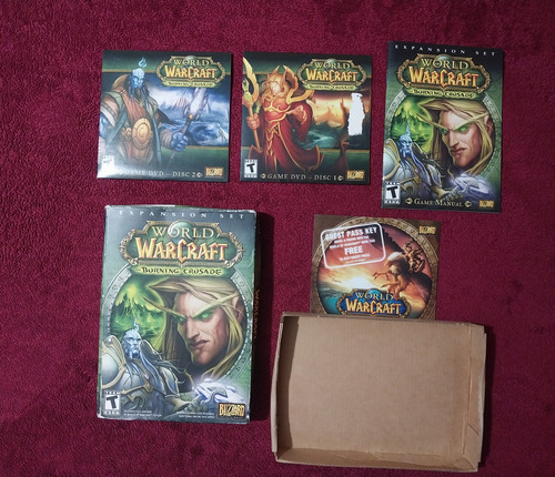 Juego De Colección Warcraft Burning Crusade Dvd (Usado)