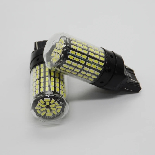 Ampolleta Led 144 Smd T20 2 Contacto Blancas Canbus (2 Uni)