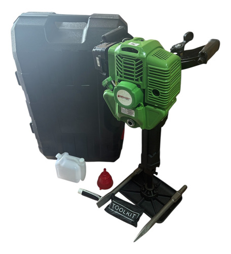 Demoledor Y Compactador A Gasolina Motor 2 Tiempos Verde
