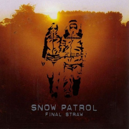 CD sellado con la última pajita de Snow Patrol