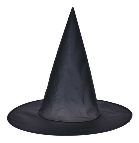 Sombrero Bruja Negro Cotillon Halloween Fiesta Gorro