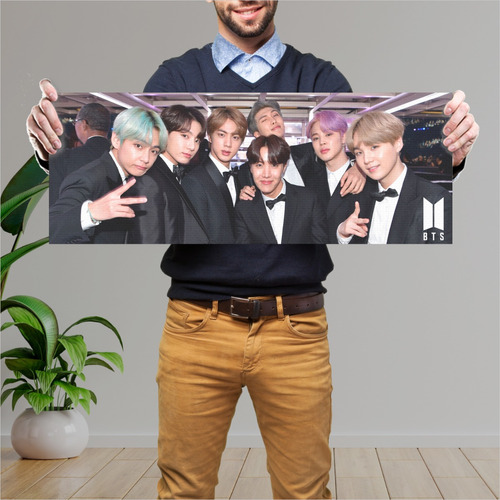 Cuadro Grande Bts Suga, J-hope, Rm, Jin, Jimin, V Y Jungkook