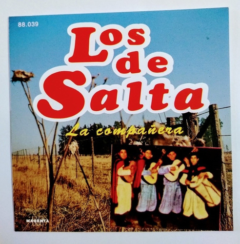 Los De Salta Cd Nuevo Original  La Compañera 12 Temas Éxito