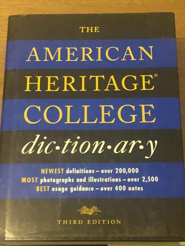 The American Heritage College Dictionary