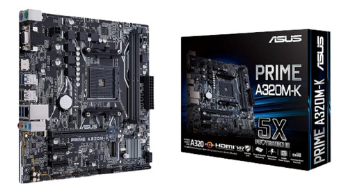 Motherboard Asus Prime A320m-k Am4 Ddr4 A320 3.0 Hdmi 