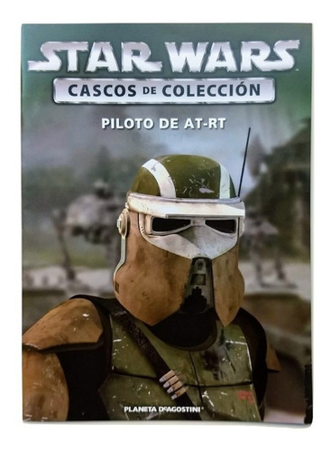 Star Wars Cascos N° 36  Piloto At-rt  + Revista