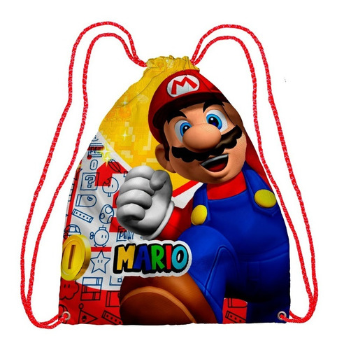 Dulceros Mario Personalizados Recuerdos Fiestas!10 Pz