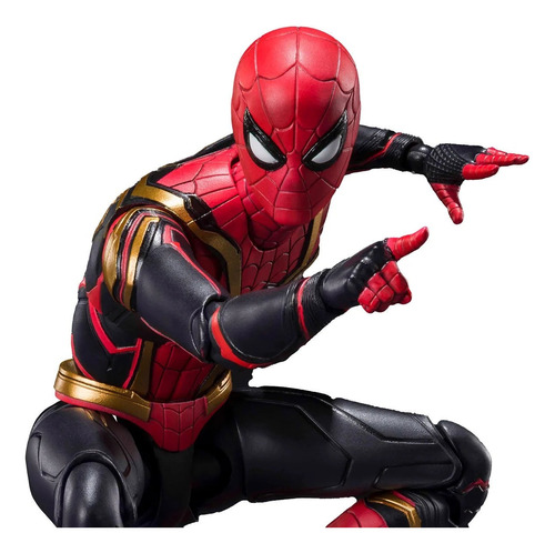 S.h. Figuarts Spider Man Integrated Suit Tom Holland Bandai