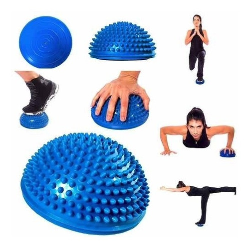 Mini Bosu Erizo Masajeador Pelota Terapia Equilibrio 